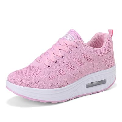 China CUSHIONING RUIDENG Free Shipping Shoes Few Countries Knit Upper Thick EVA Sole Women's Sports Shoes Trekking Walking Shoes for sale