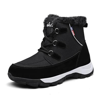 China Wholesale Massage Shoes Sellers Drop Shipping Updraft Leather Girl Outdoor Women Boots Sole Rubber Winter Boots Shoes for sale