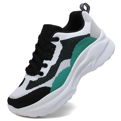 China Wholesale Fashion Trend RUIDENG Colorful Knit Upper Thick EVA Sneaker Women Sports Shoes Fitness Walking Shoes Sole Casual Shoes Sneakers for sale