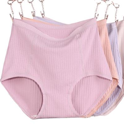 China Factory Size 6XL Plus Size Women Panties Super Breathable Underwear Pure Cotton Briefs For Ladies for sale