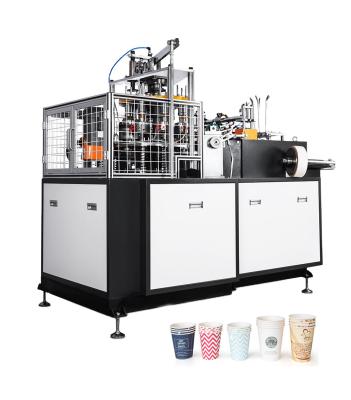 China Hotels Ultrasonic Disposable Tea Cup Cup Making Machine Paper Cup Forming 65-75 Pcs/Min for sale