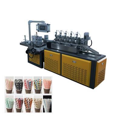 China Factory Low Price Drinking Plastic Straw Making Machine , High Quality Machinery Straw Paper for sale