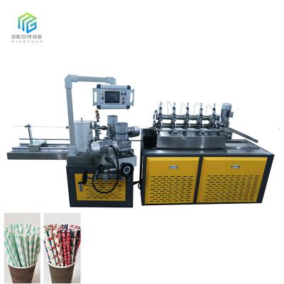 China Factory High Quality Automatic Above Paper Drinking Straw Forming Machine Prices for sale