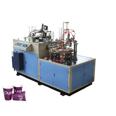 China Factory Price Food Double Wall Ripple Ice Cream Paper Cup Bottle Shrink Sleeve Making Machine for sale