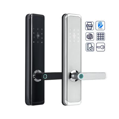 China Smart Life TTLOCK Digital Fingerprint WiFi Keyless Electronic Biometric App TTLOCK Smart Door Lock for sale