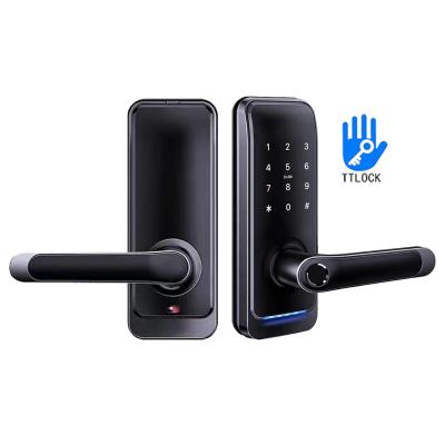 China TTLOCK TTLock VV15B Biometric Keyless Fingerprint Deadbolt Digital Smartphone Wifi Smart Door Lock for sale