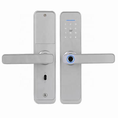 China TUYA TUYA VVX2 Smart Euro Digital Locks Passcode Fingerprint Keyless Door Lock for sale