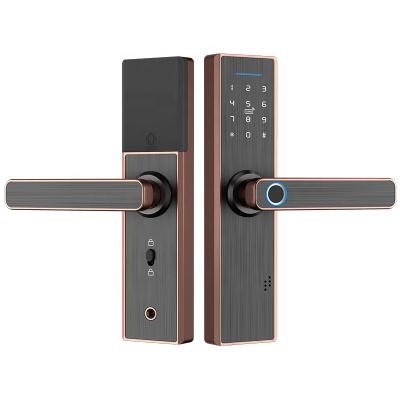 China TTlock TUYA VVX1 life smart home wifi smart locks biometric fingerprint door lock for sale