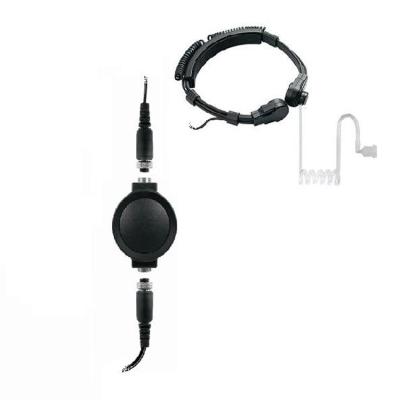 China Durable Walkie Talkie Throat Microphone Headset For Motorola GP308 DP1400 CP200 for sale