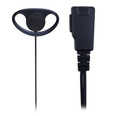 China Durable soft D shape earhook earphone for Summit / Yaesu VX-170 VX--7R VX-120 FT270 for sale