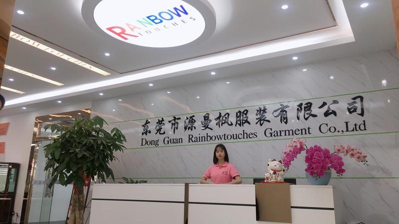 Verified China supplier - Dongguan Rainbow Touches Garment Co., Ltd.