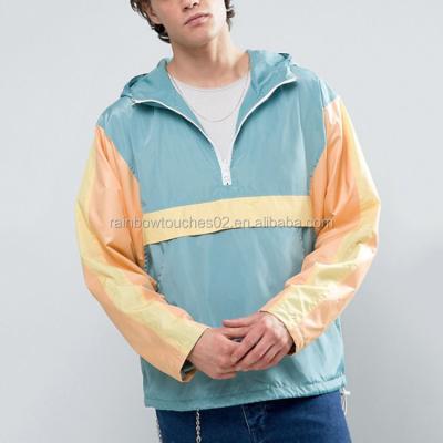 China Custom Made Lightweight Breathable Hot Sale Anorak Jacket With Hood For Men for sale