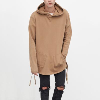 China Wholesale Popular Loose Pullover Hoodies Men Anti-pilling Side Pockets Hoodie for sale