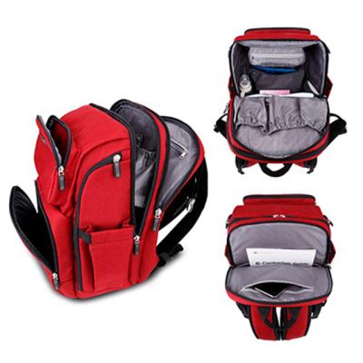 China New design large capacity waterproof daily multifunctional backpack custom prints diaper backpack bag baby diaper bag for sale