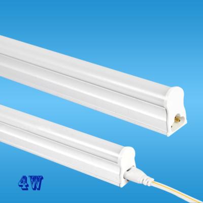 China 4W T5 LED Tube light  100-240V 50-60Hz Milky white or transparent color tube lamp for sale