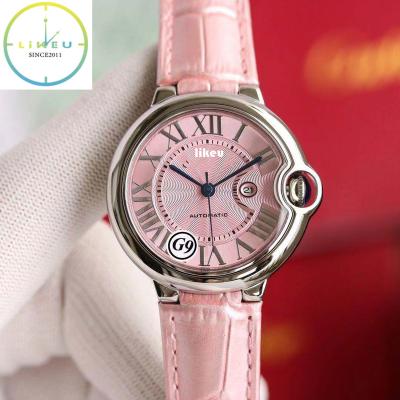 China Date 3A+ Quality 904L Stainless Steel Night Vision Women Cartier Luxury Automatic Mechanical Watches for sale