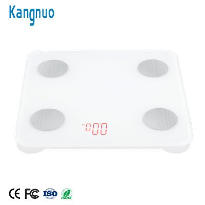 China Industrial Smart Body Weight Scale 6MM Tempered Glass High Precision Digital Blue Tooth Scale for sale