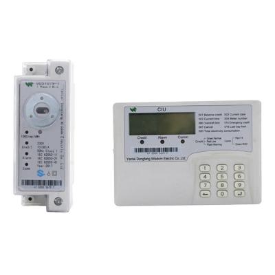 China DDS1079-1 multichannel flipped din-rail STS meter for wholesale DDS1079-1 for sale