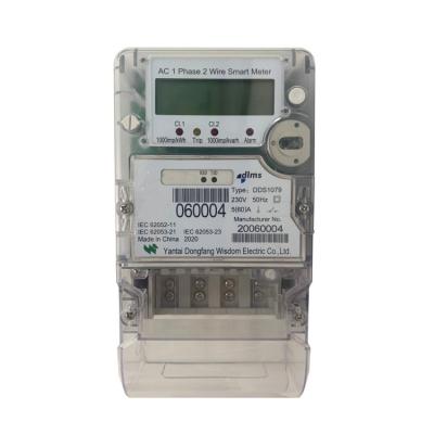 China DDS1079 Multi Mode Intelligent Multi Tariff Load Control Logic Single Phase Energy Meter (TOU/TOD) for sale