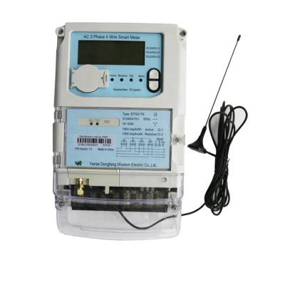 China Three phase whole current smart meter made in china DTSD178-ZT for sale