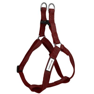 China New Design Safety DETACHED Goods Reflective Step-in Dog Harness Dog Strap Harness With Exw Price for sale