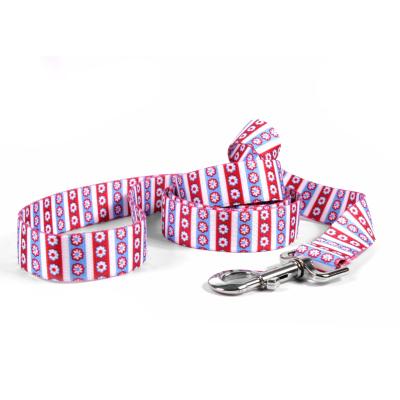 China 2019 Dog Accessories Luxury Cotton Double DETACHED Dog Leash With Logo for sale