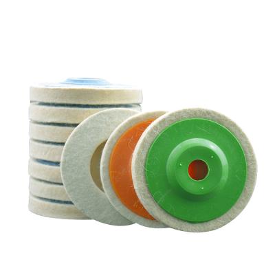 China High Density Careful Selection Of Materials Stone Polishing Wheel Felt Polishing Wheel 4