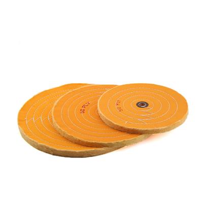 China Mirror Jewelry 4x50 Yellow Cloth Polishing Polishing Wheel For Jewelry Mirror Polishing for sale