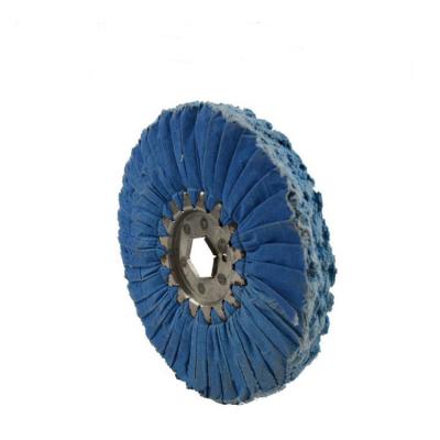 China Good Cutting Strength Buff Wheel 12p 500mm Hole Wood Fiber Polishing Buffing Wheel Used For Industry Nonmetal Manufacturing for sale