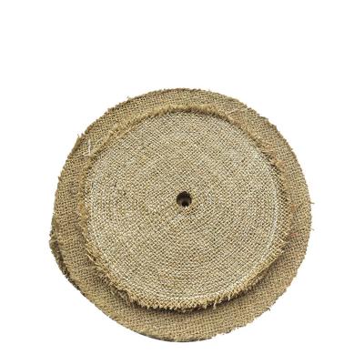 China Stainless Steel Sisal 12/14inch Buffing Buffing Polishing Wheel For Stainless Steel Abrasive for sale