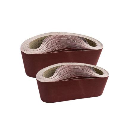 China Durable Customized Different Size Grit Sanding Belt For Wood Or Metal Polishing for sale