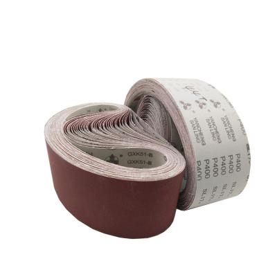 China Durable Base Soft Sanding Belt 750mm Wide Belt Sanding For Painting Belt Polishing Sanding Maker for sale