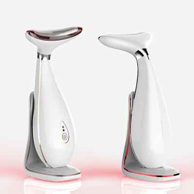 China Skin Tightening Easy Clean Multi Mode Skin Tightening Wrinkle Anti Aging Portable Massager Neck Slimming Lifting Device For Home Use for sale