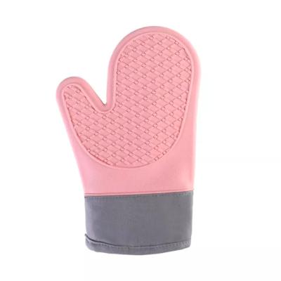 China Oven Mitt Silicone Printed Baking Gloves Heat Resistant Silicone Kitchen Accessories for Cooking, Baking, BBQ for sale