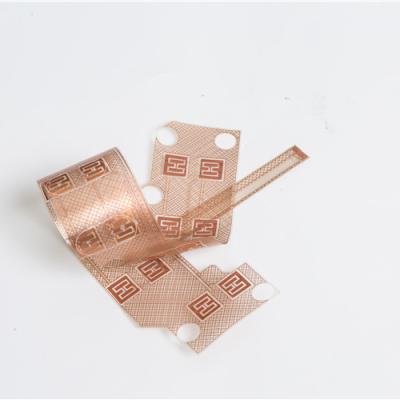 China Quick Delivery PI Double Layer Transparent PET TG130 PCB Board Soft Board For Digital Thermometer PCB for sale