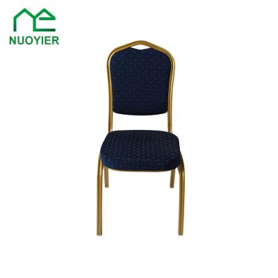 China Commercial Furniture Top Selling OEM Accepted Iron Frame Wedding Church Hotel Chair for sale