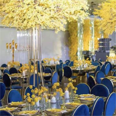 China Wedding event concert ZT-511 wedding table centerpieces gold stand for artificial flower tree wedding tree for sale