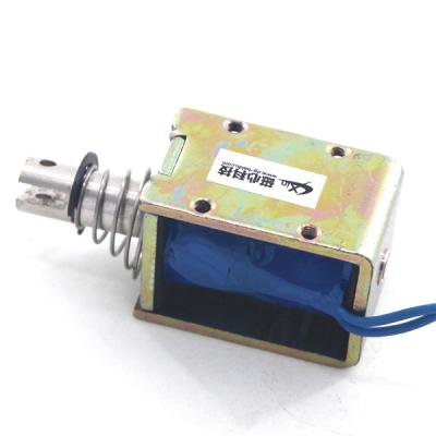 China Hardware 12V DC Solenoid U1240 Electronic Push Pull Solenoid Electromagnet For Fail-Safe Lock for sale