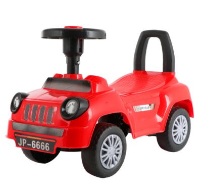 China Child Plastic Four-Wheel Toy Baby Toddler Twist Electric Scooter Car 1-3 Years Old for sale