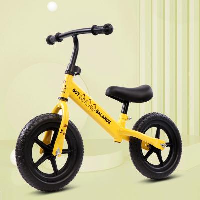 China High Carbon Steel Promotional Safety No Pedal Baffle 12 Inch High Carbon Steel Cheap Kid Sports Balance Bike for sale