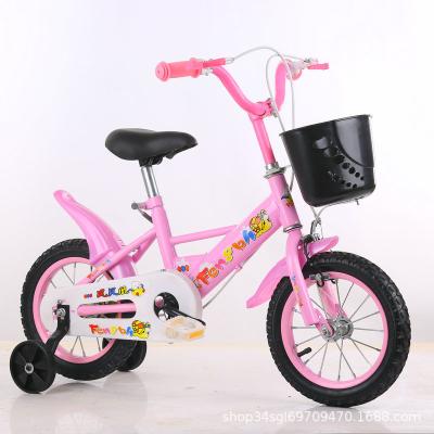 China High Carbon Steel High Carbon Steel Single Speed ​​Bike Kids Bicycles With Auxiliary Wheels for sale