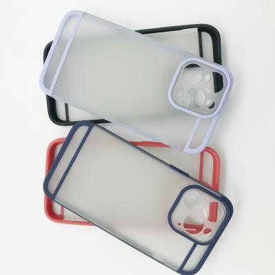 China Hot Selling Shockproof 2021 Translucent Frosted Phone Case Accessories For iPhone 13pro for sale