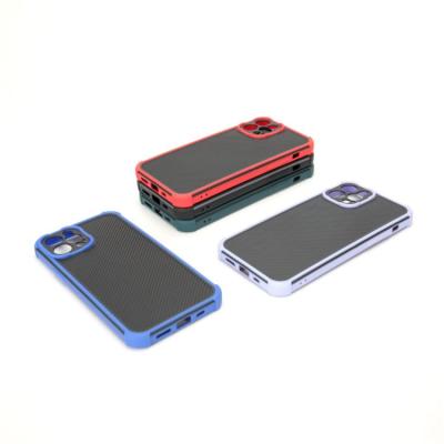 China Anti Fall Mobile Phone Case Shockproof Factory Direct Double Color For Ip12 for sale