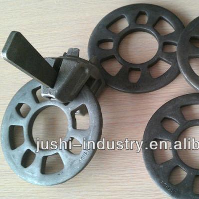 China Q235/45# steel scaffolding rosette / cantilever scaffolding for sale