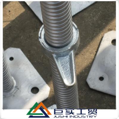 China QT450-10 Malleable Iron Screw Jack Nut / Scaffold Jack Nut Wire for sale