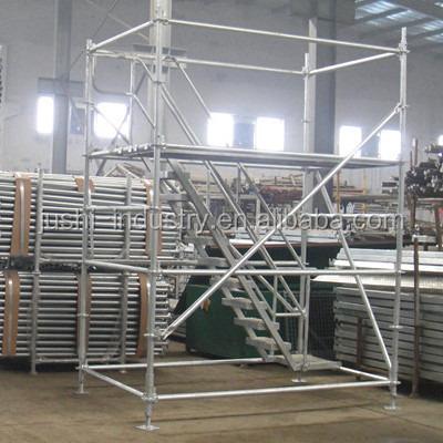 China Q235/Q345 European carbon structual steel scaffolding for sale