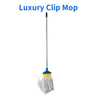 China Other Durable Wholesale Household Floor Hotel School Wet Waxing Durable Broom and Commercial Magic Cotton Broom for sale