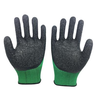 China Cheap Agriculture 13g Polyester Coating Latex 3/4dip Ply Coated Work Gloves Work Gloves for sale