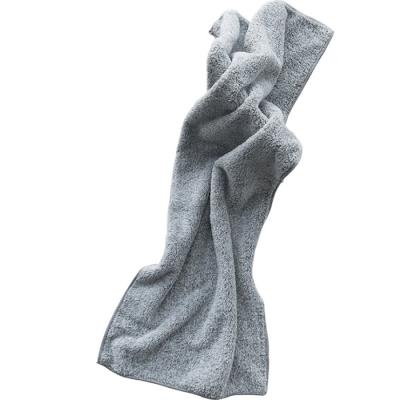 China Compressed Bamboo Charcoal Fiber Towel, Absorbent and Quick-drying, Customized Microfiber Towel for sale