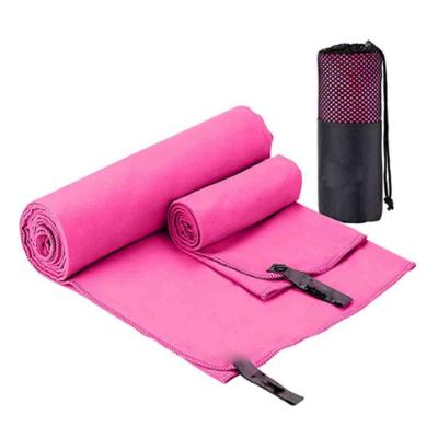 China QUICK DRY high quality water-absorbing and quick-drying microfiber sports towel for sale